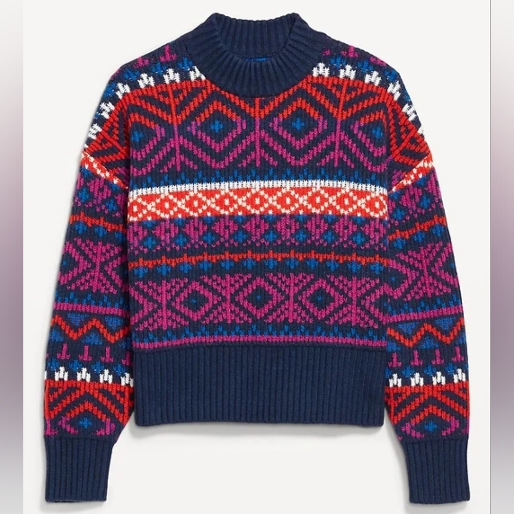 Old Navy Fair Isle Sweater XXL Like New
